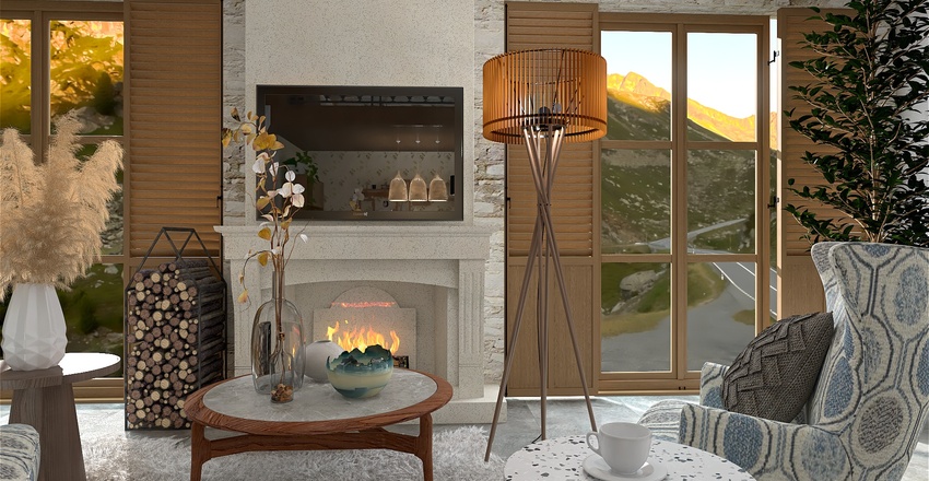 Kitchen/diningroom 3d design renderings