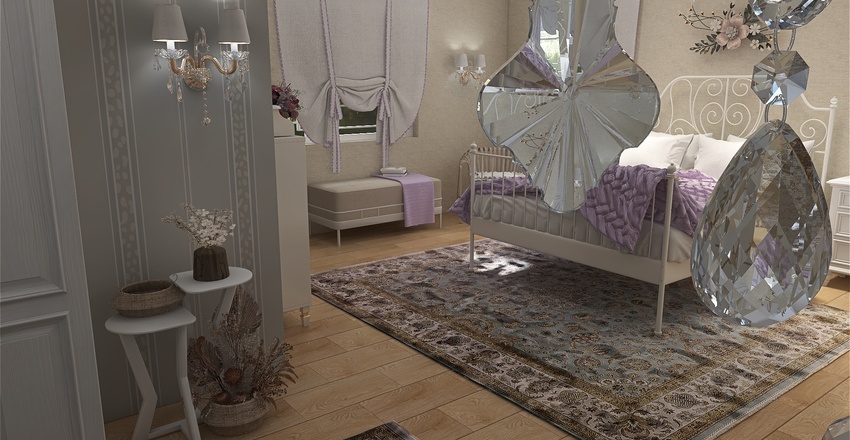 Rustic Elegance Interior Design Render