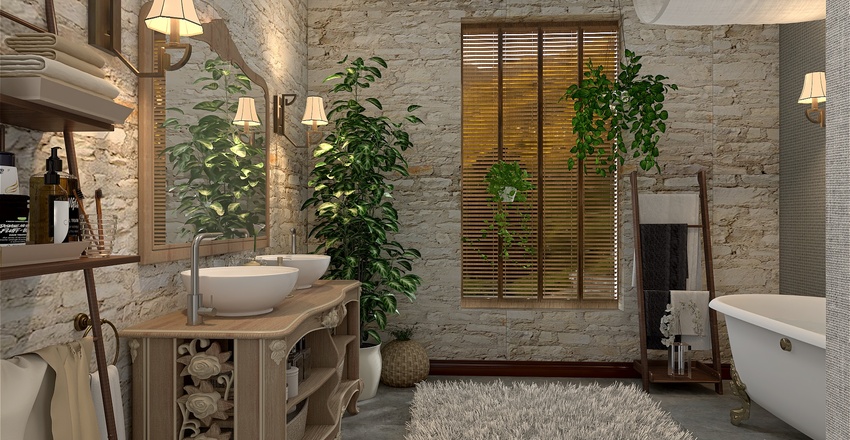 Master Bathroom1 3d design renderings