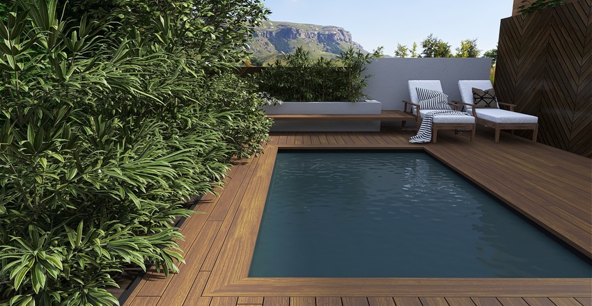 Rustic Retreat 3d design renderings