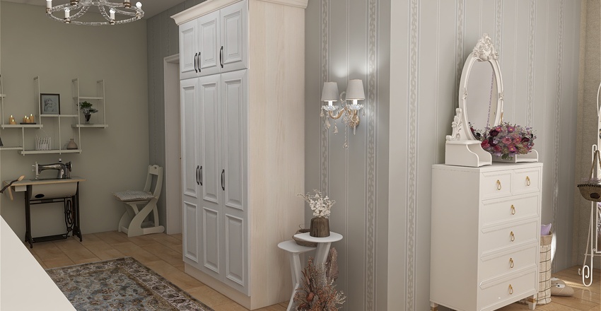 Rustic Elegance Interior Design Render