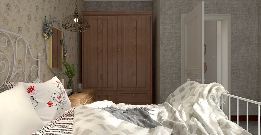 Second Bedroom 3d design renderings