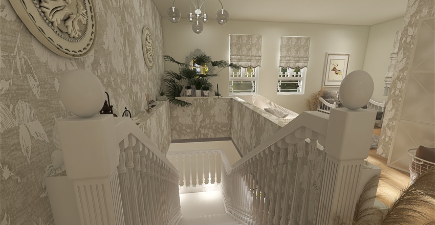 Rustic Elegance Interior Design Render