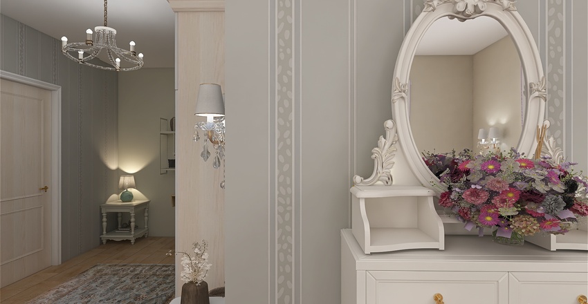 Rustic Elegance Interior Design Render