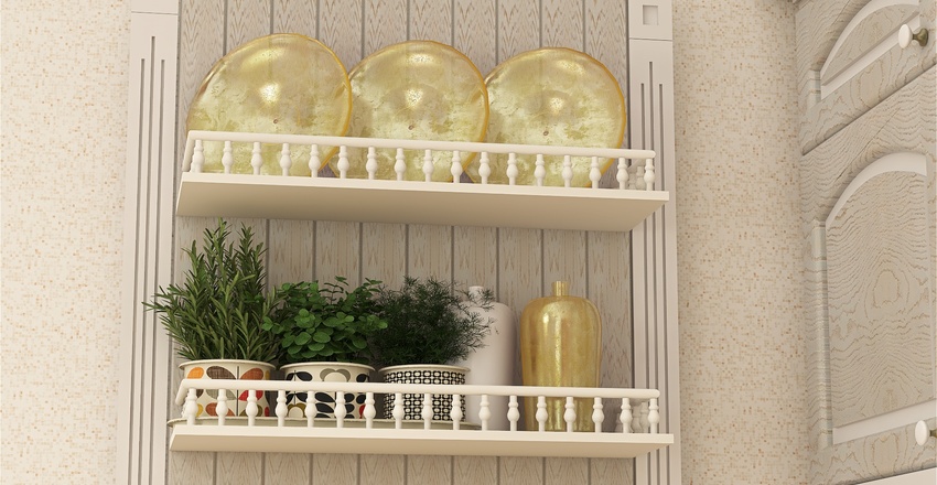 Rustic Elegance Interior Design Render