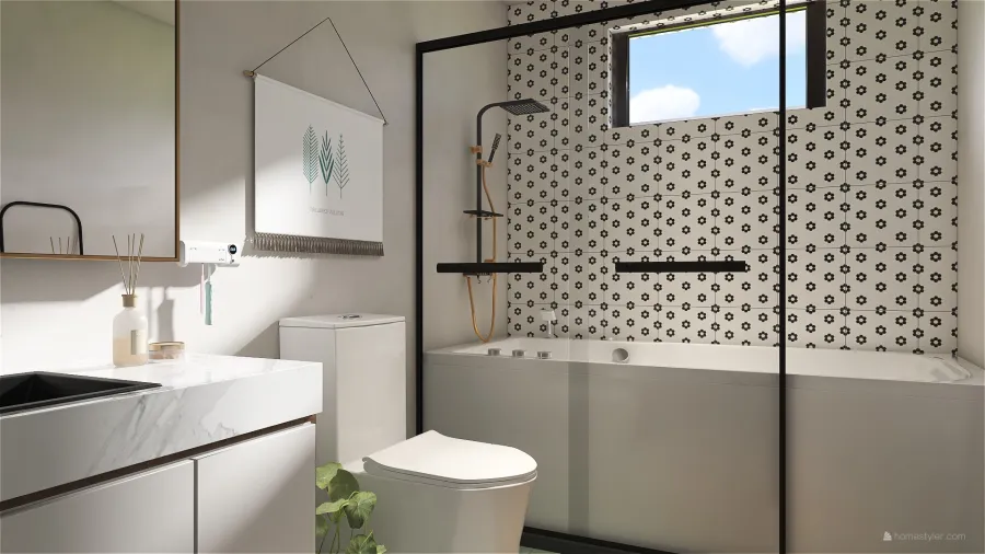 Contemporary California Home 3d design renderings