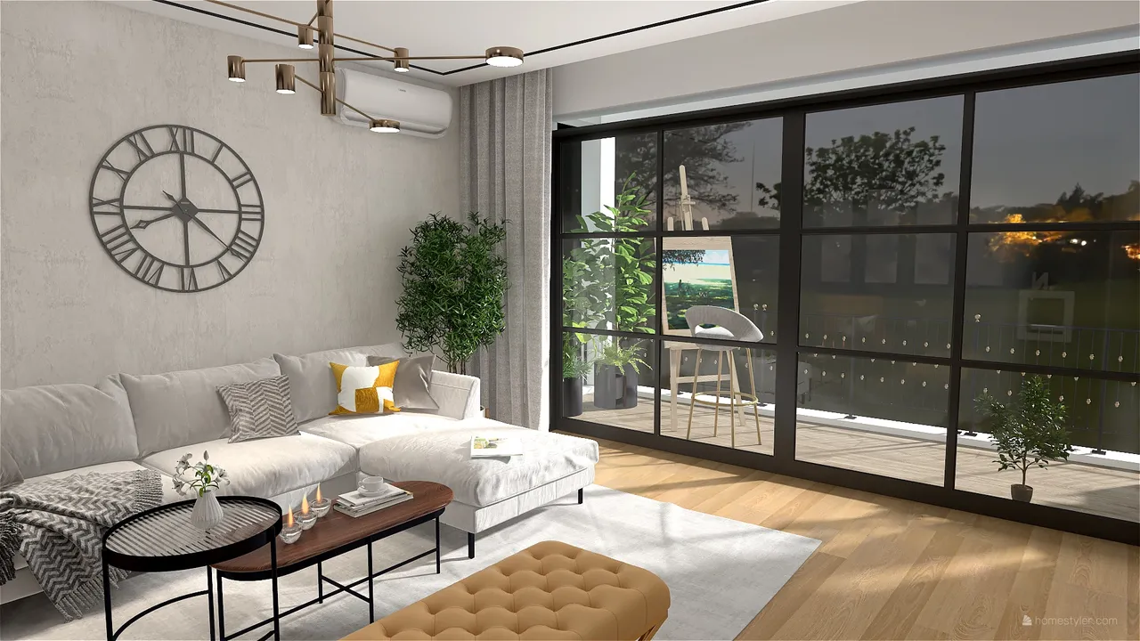 LivingRoom 3d design renderings