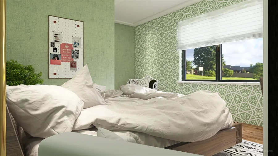 Kid's Bedroom 3d design renderings