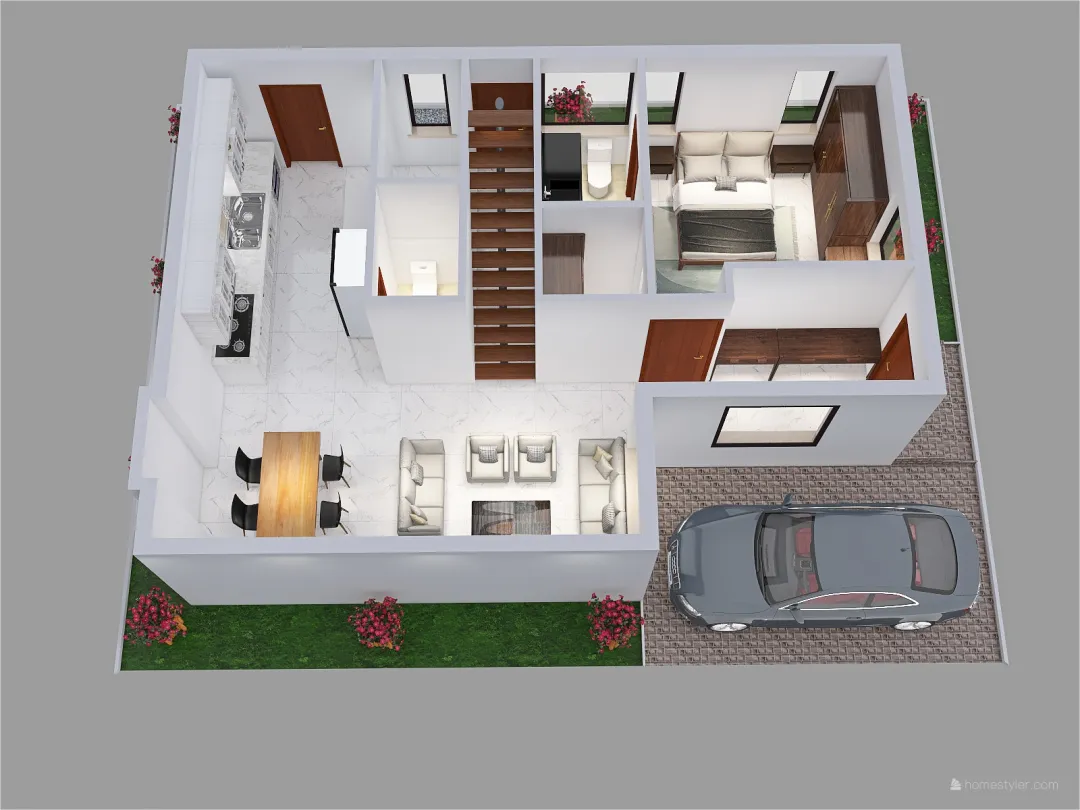 jasonon888- Ground Floor West 3d design renderings