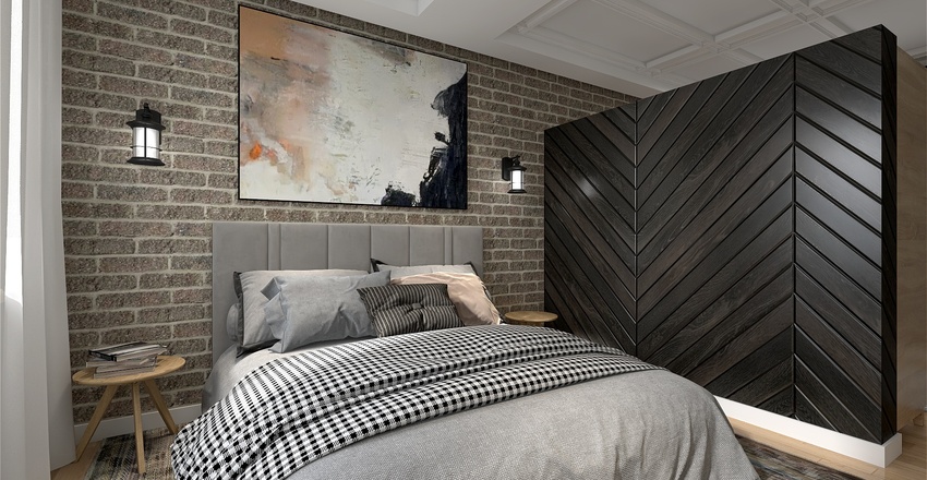 New York Row House Apt Buikding Redesign Interior Design Render