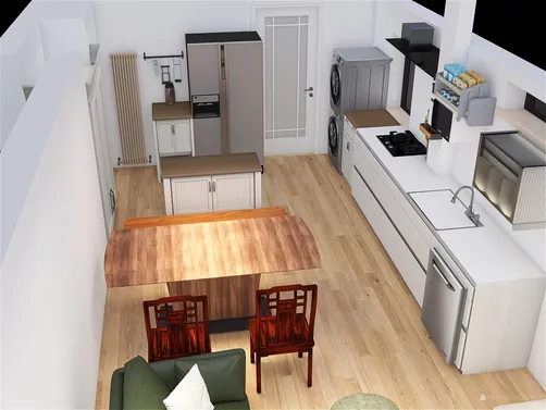 Laundry alcove