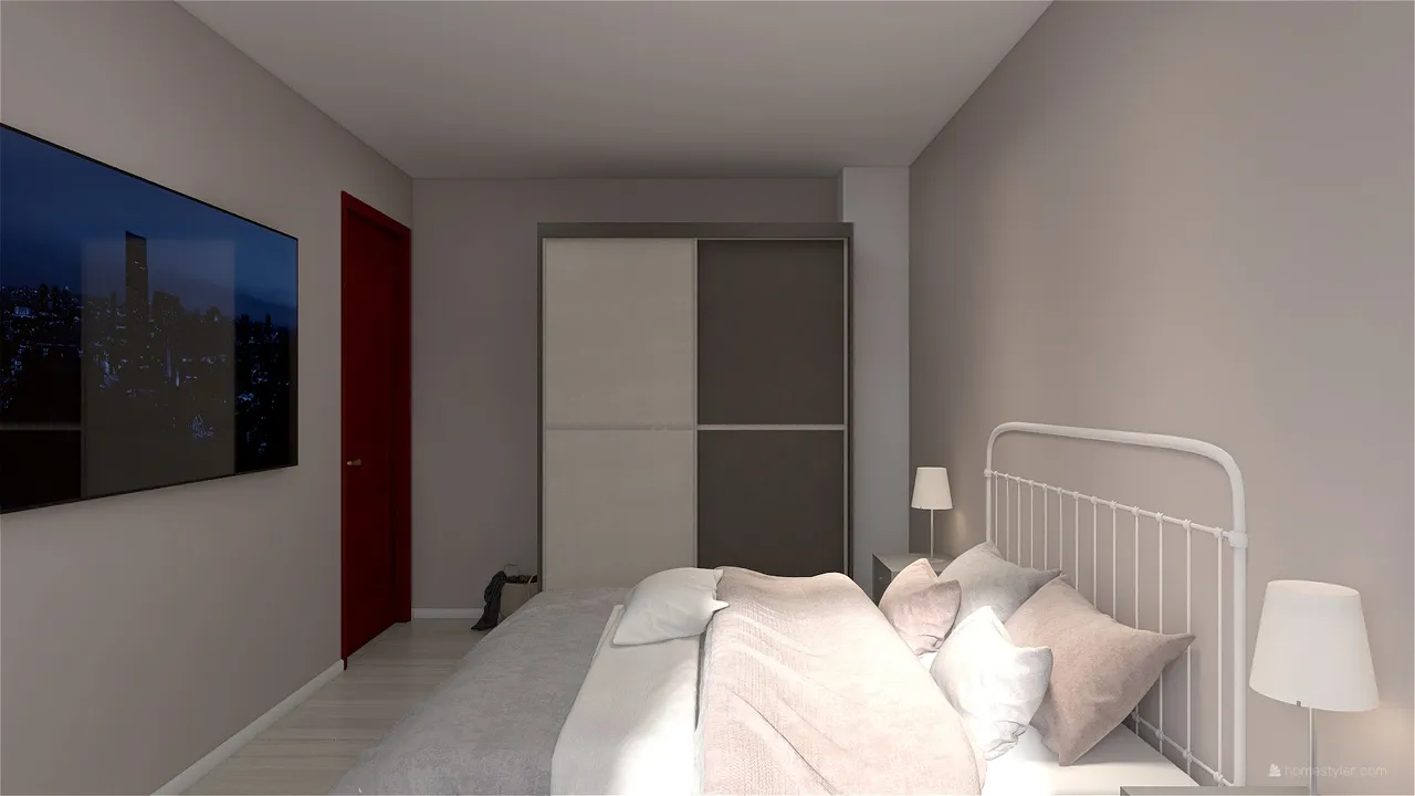 MasterBedroom 3d design renderings