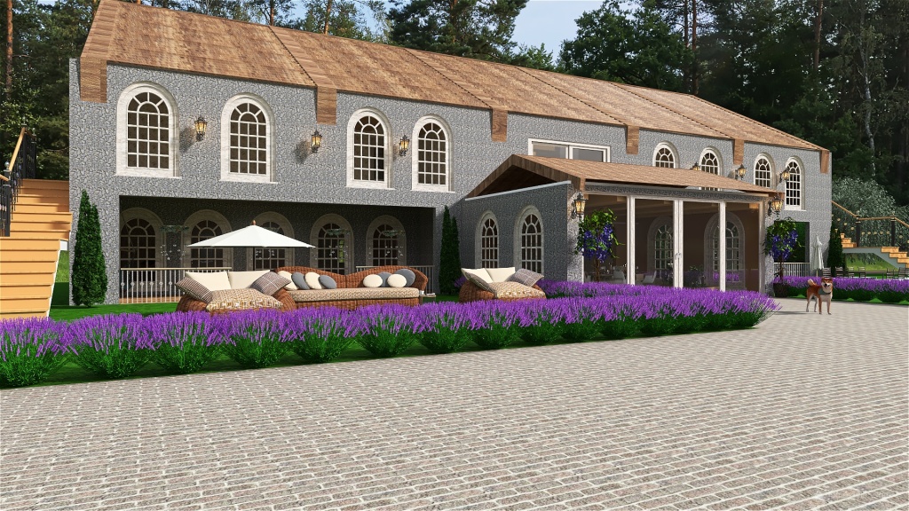 Çiftlik evi 3d design renderings