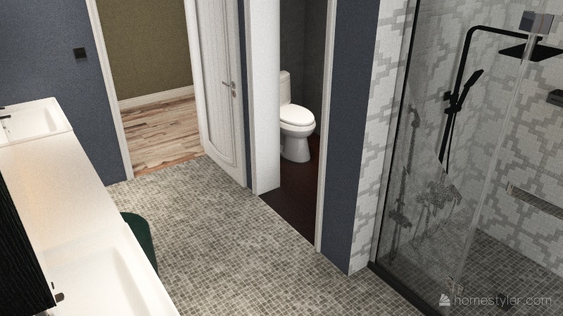 Linen Closet 3d design renderings