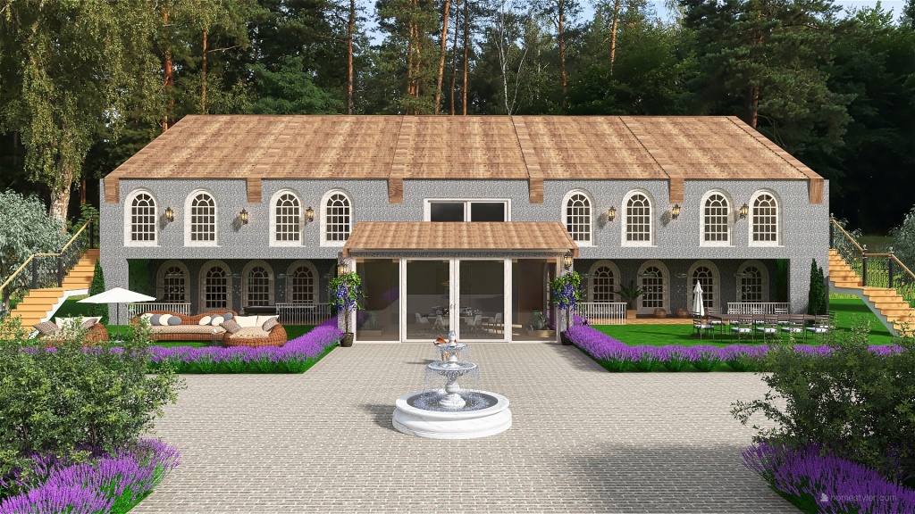 Çiftlik evi 3d design renderings