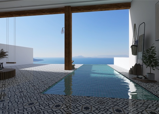 : mediterranean villa : Design Rendering