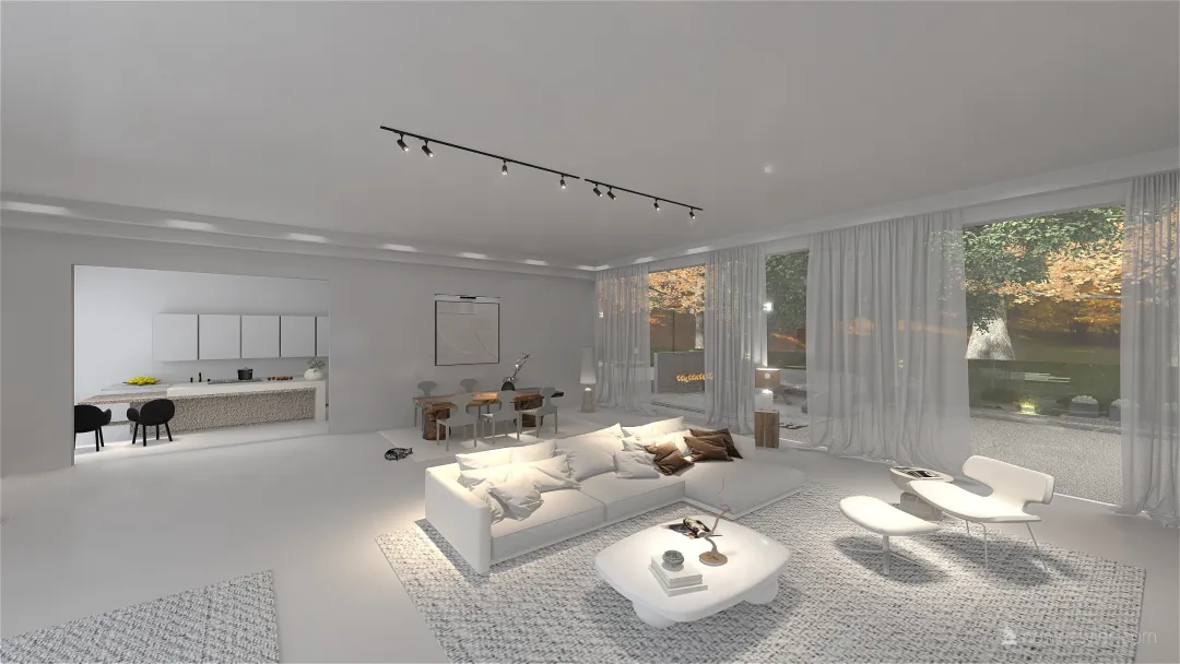 Berlin Loft Villa 3d design renderings