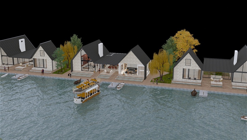 Las casas del lago 3d design picture 143.92