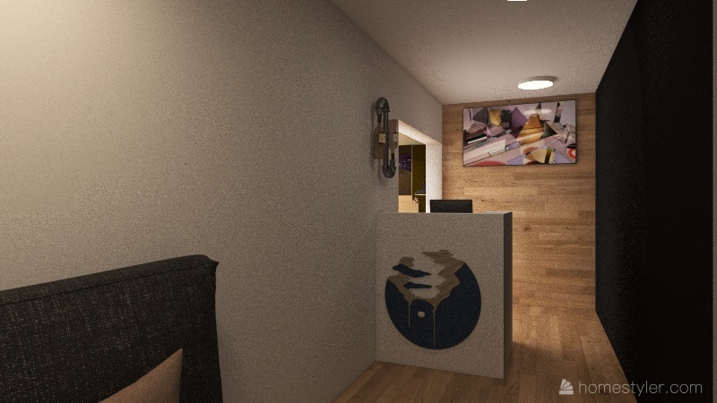 lobby 3d design renderings