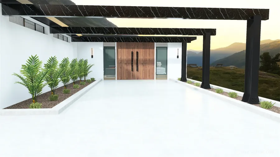Ultra Modern Home 3d design renderings