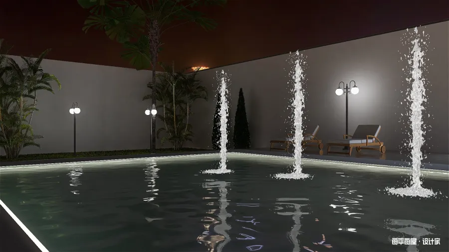 Resort 3d design renderings