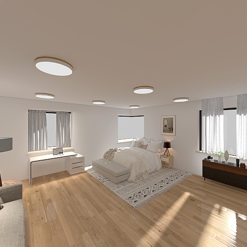 Single room 3d design renderings