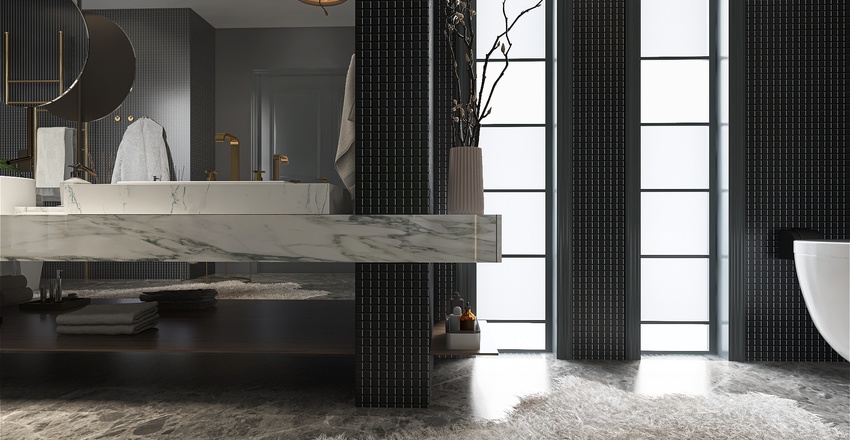 Metropolitan: deep, dark, delicious Interior Design Render