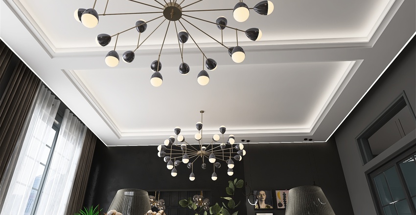 Metropolitan: deep, dark, delicious Interior Design Render