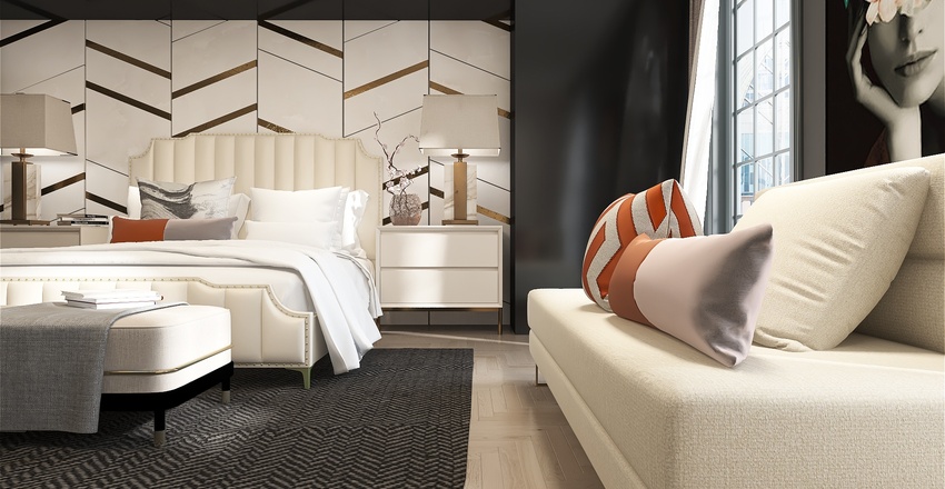 Metropolitan: deep, dark, delicious Interior Design Render