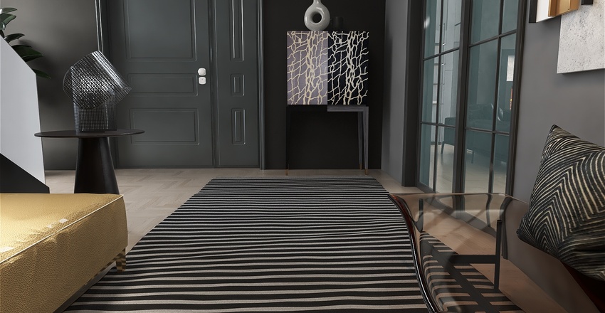 Metropolitan: deep, dark, delicious Interior Design Render