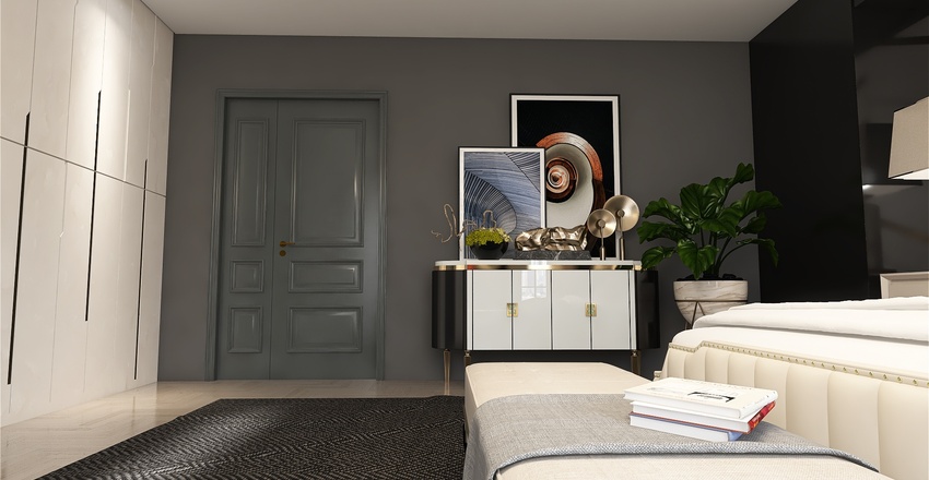 Metropolitan: deep, dark, delicious Interior Design Render