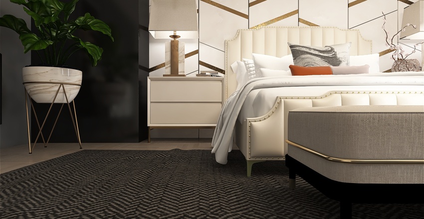 Metropolitan: deep, dark, delicious Interior Design Render