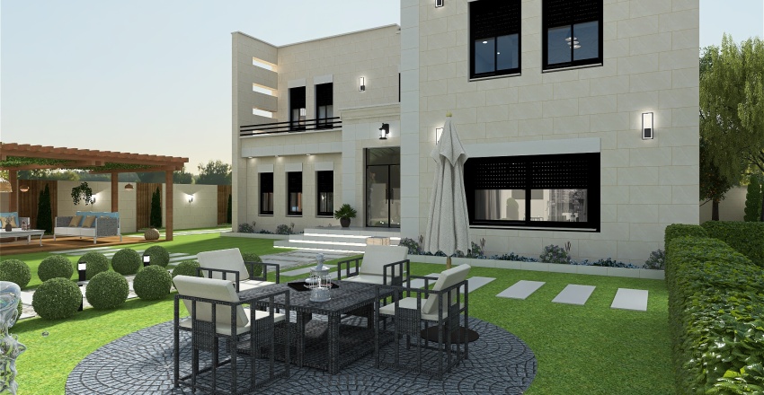 StyleOther Modern Modern Villa White 3d design renderings