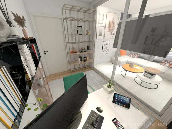 birou 3d design renderings