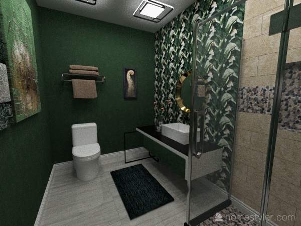 Bathroom 6 3d design renderings