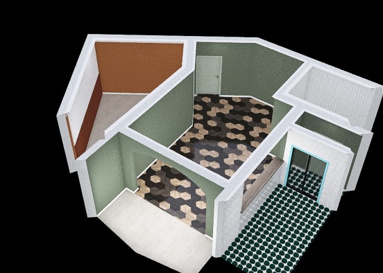 Room 3 - Honeycomb Element Design Rendering