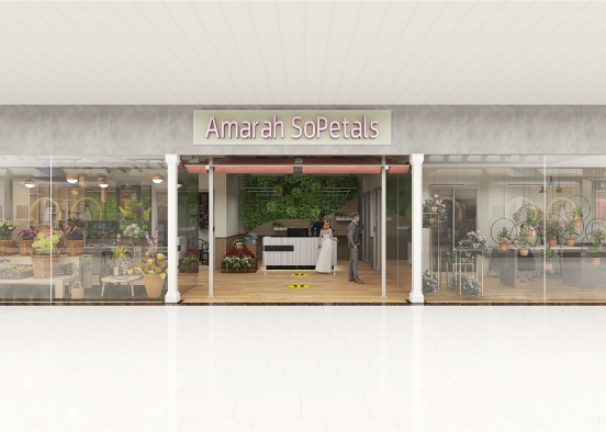 Contemporary StyleOther FLower Power shop Design Rendering