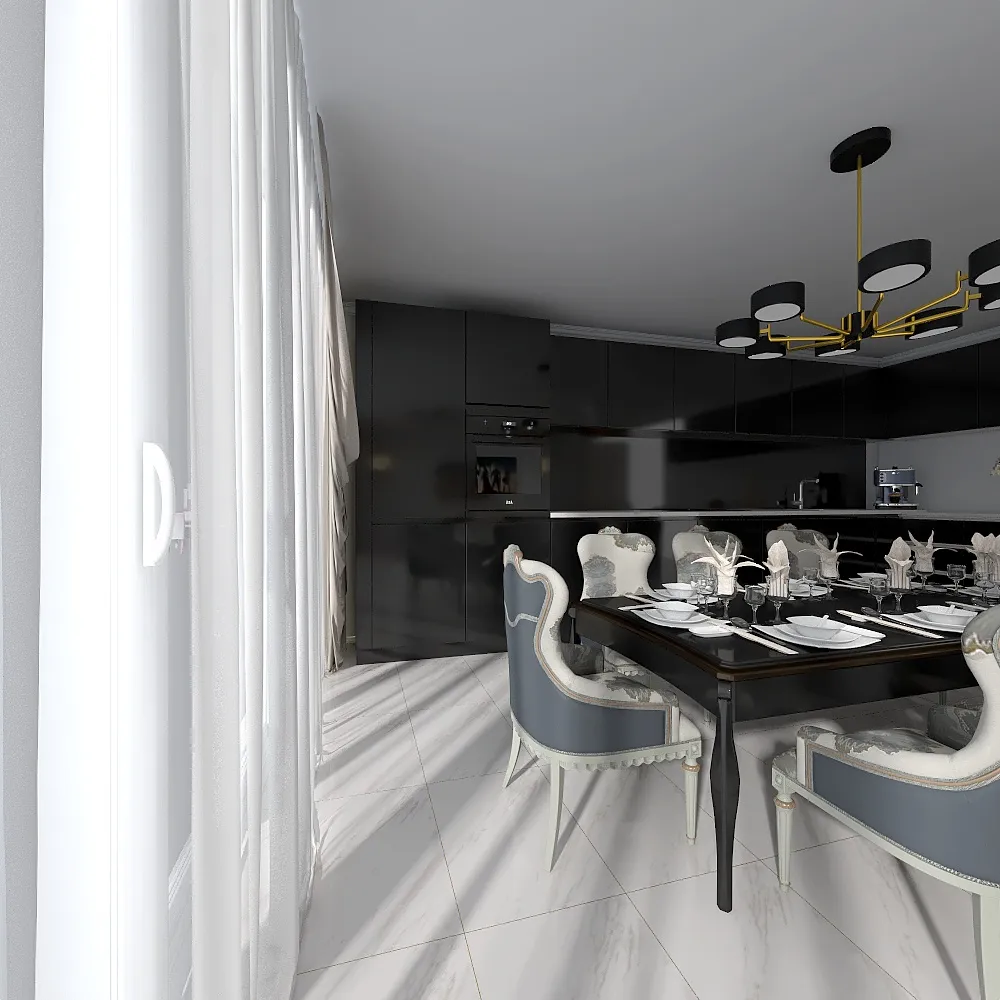 Luxury living room 3d design renderings