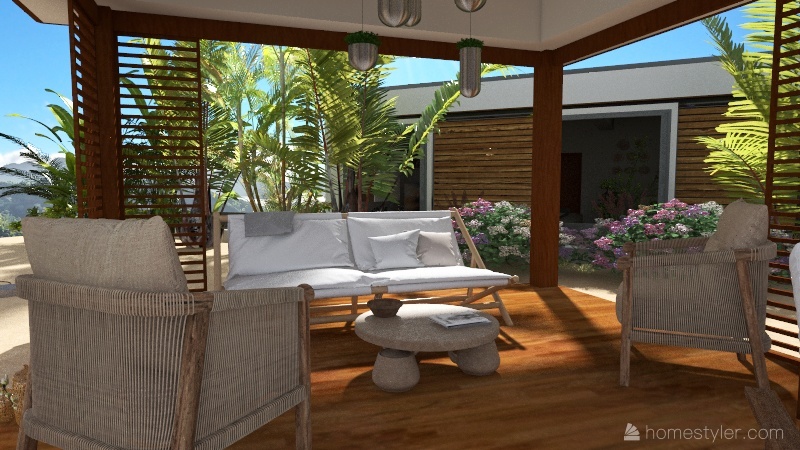 maison de vacances 3d design renderings