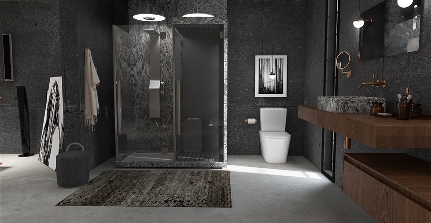 High Rise in Metropolis Interior Design Render