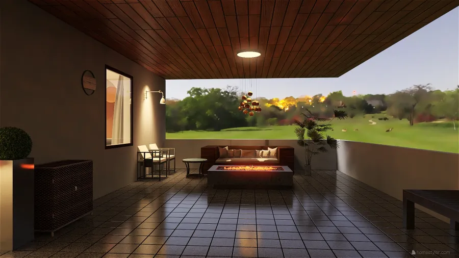 desert tile home 3d design renderings