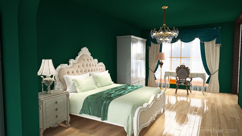 Urban Grannie Apartment Interior Design Render