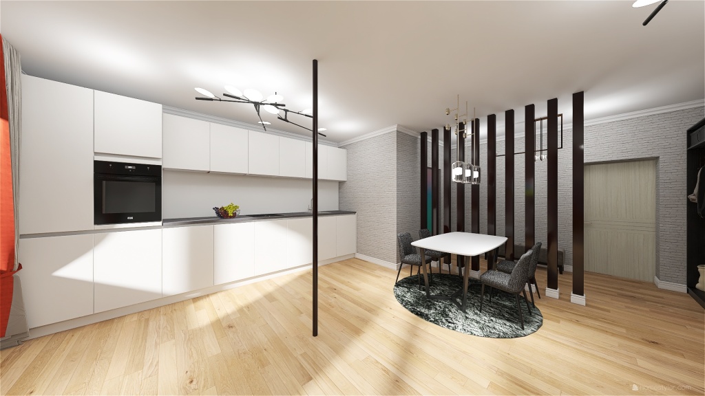 apartament 12 3d design renderings