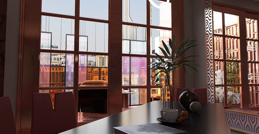 Metropolitan Metropolis Interior Design Render