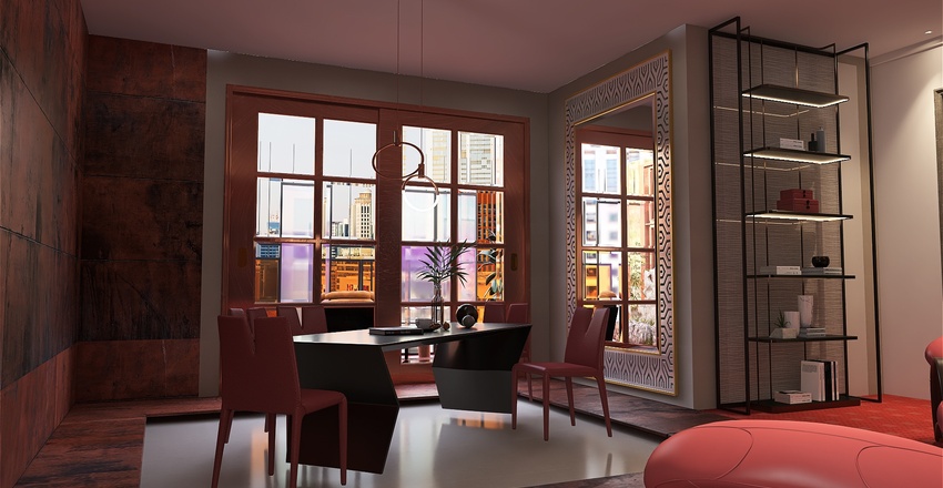 Metropolitan Metropolis Interior Design Render