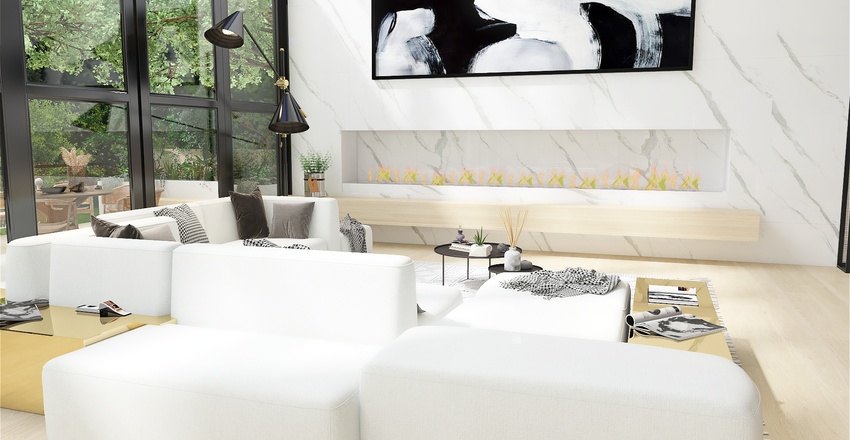 Modern Home Oasis! Interior Design Render