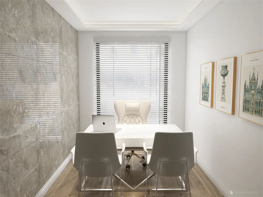 escritorio advocacia 3d design renderings