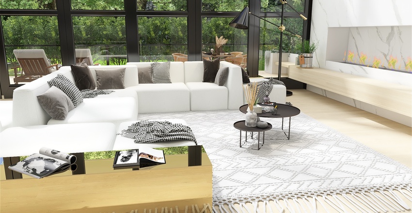Modern Home Oasis! Interior Design Render
