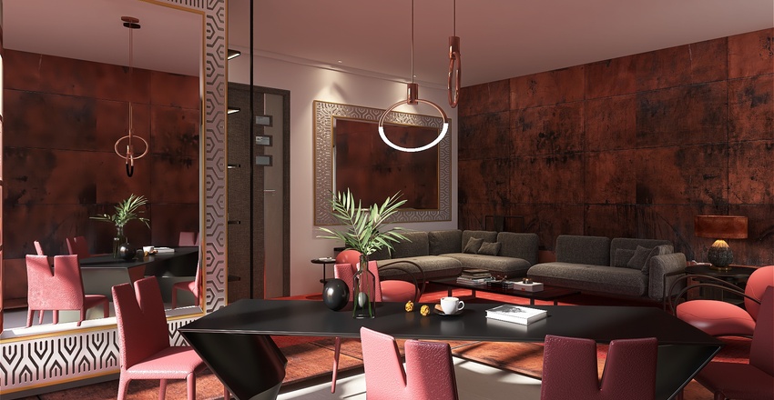 Metropolitan Metropolis Interior Design Render