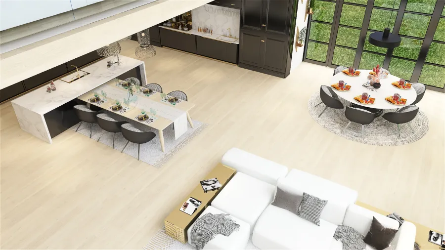 Modern Home Oasis! 3d design renderings